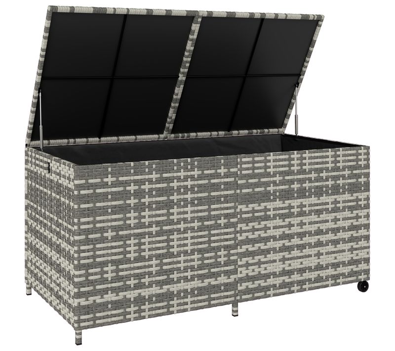 Coffre De Jardin Résine Tressée 650l