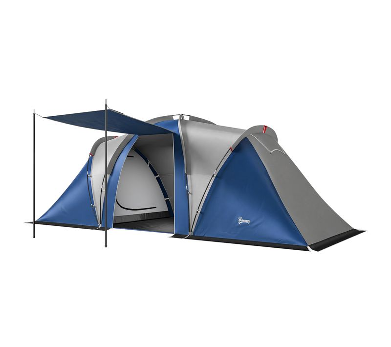 Tente De Camping Tunnel Familiale 4-5 Pers.
