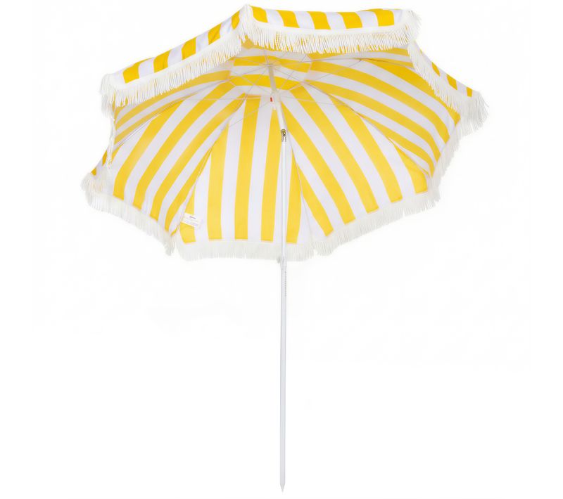 Parasol De Plage Inclinable à Franges