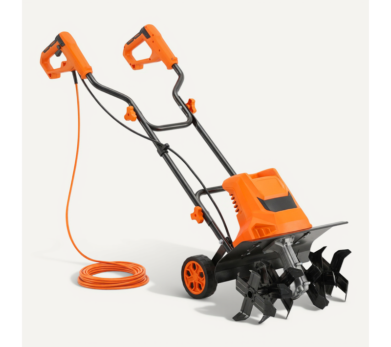 Motobineuse électrique 1500w 40cm 6 Fraises Acier