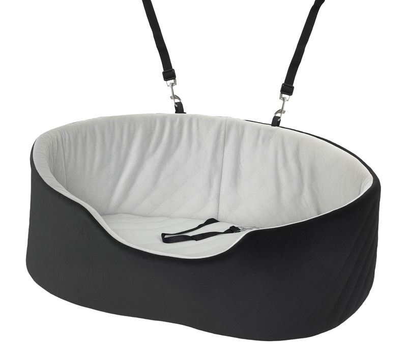 Siège Auto Chien Grand Confort Avec Coussin Déhoussable Réglable Attache