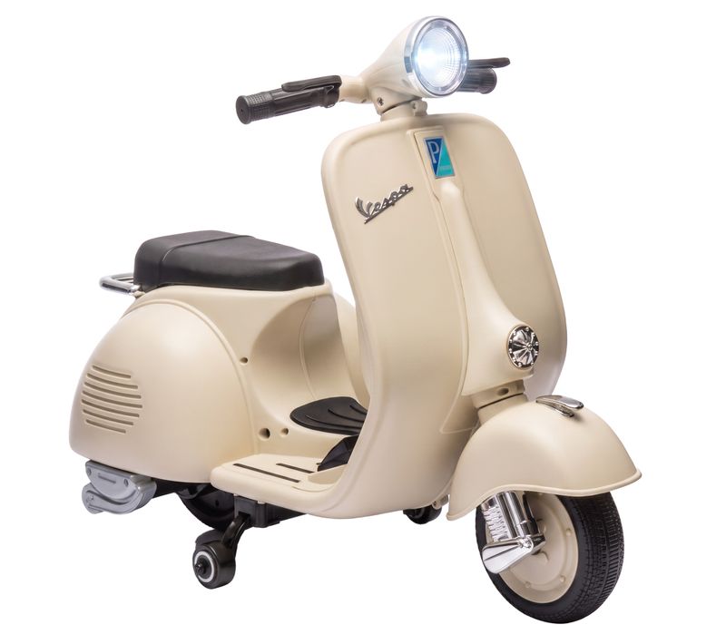 Moto Scooter électrique Enfant Licence Officielle Vespa 5 Km/h Max.