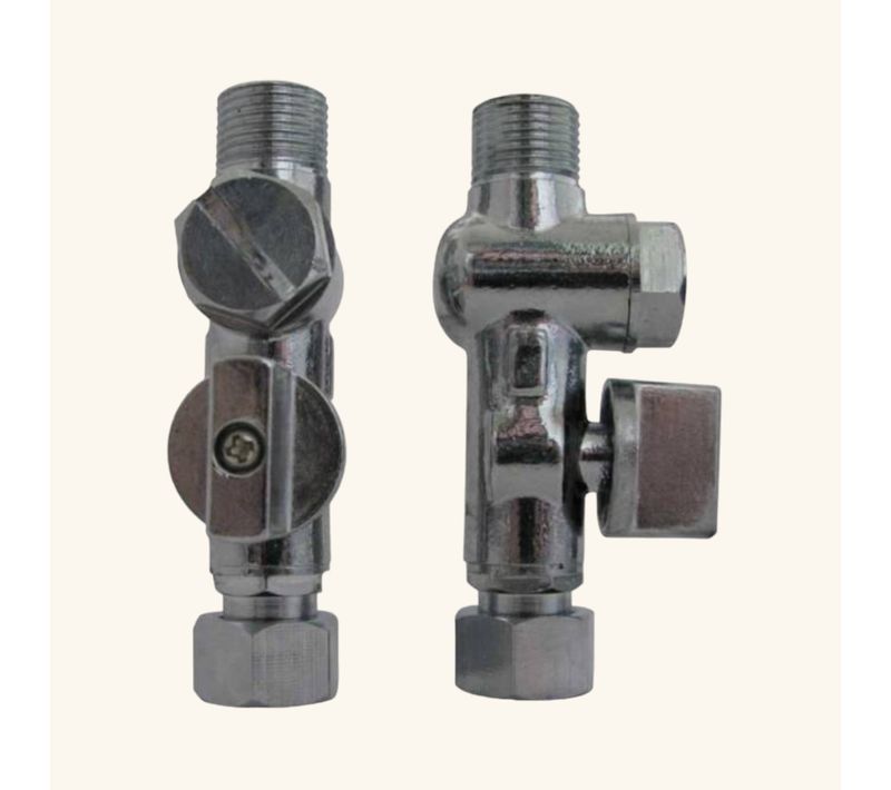 Robinets D'arrêt - Set De 2 Robinets D'arrêt Avec Filtre