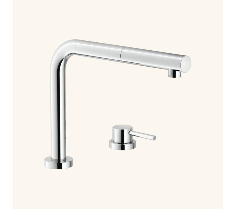 Robinet Douchette Rétractable Chromé Axel