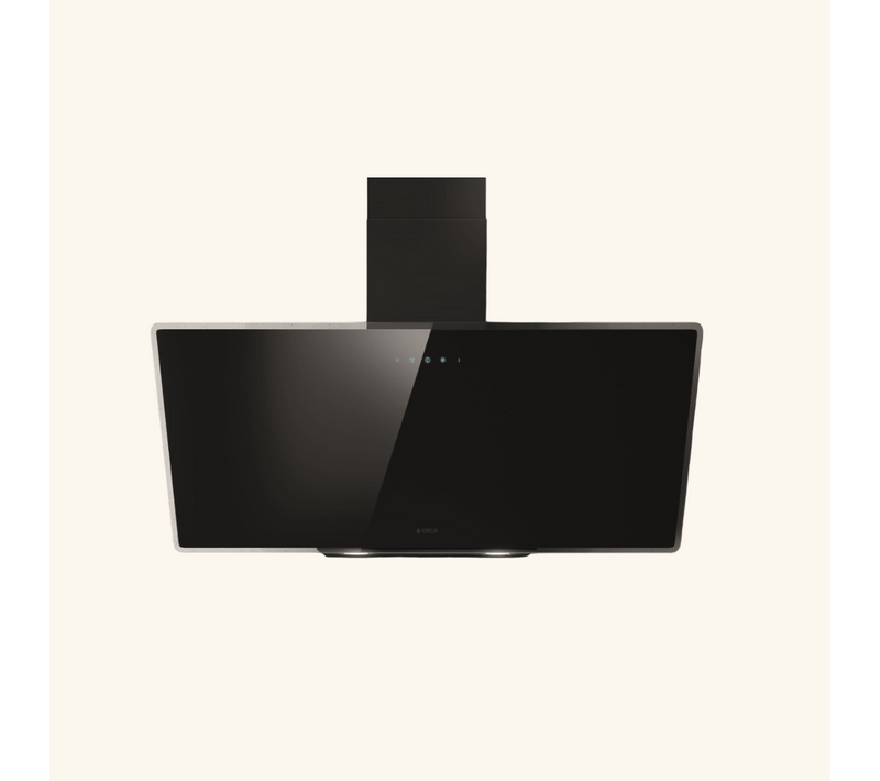 Hotte Cuisine Elica Murale Shire Noir 90 Cm