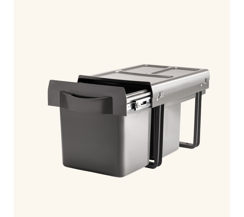 Poubelle Cuisine Nexo - Poubelle Encastrable 2 X 16 Litres