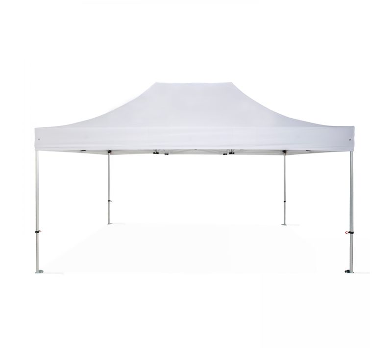 Tente Pliante 3x4,5m 300g/m² 40mm Blanc