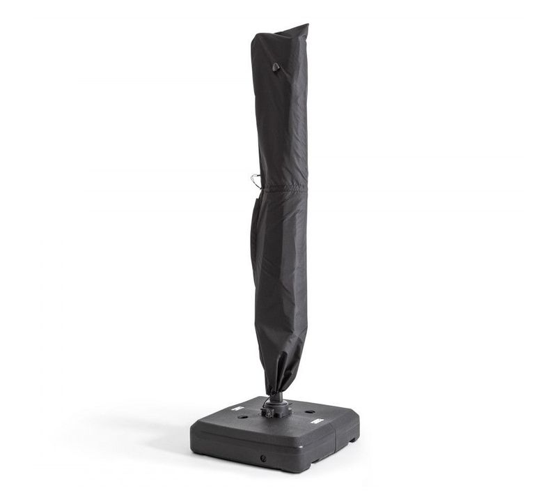 Housse De Parasol Déporté Noire 240 Cm