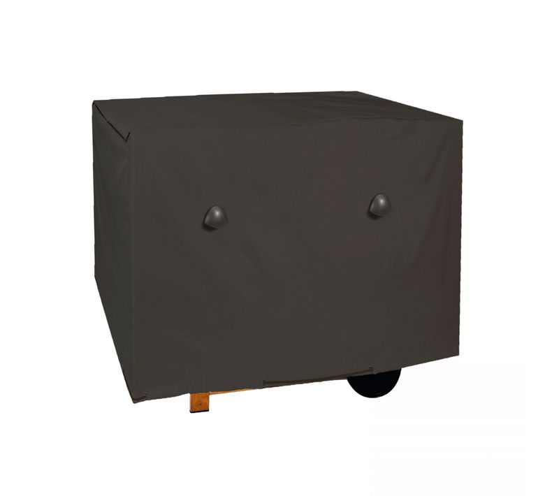 Housse De Barbecue L Polyester Noir
