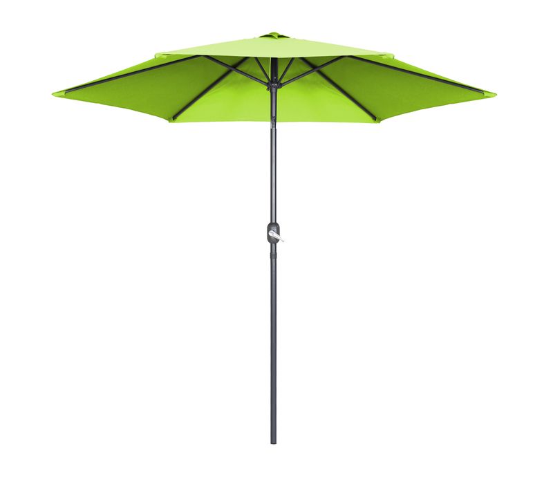 Parasol Droit 3m En Aluminium Vert