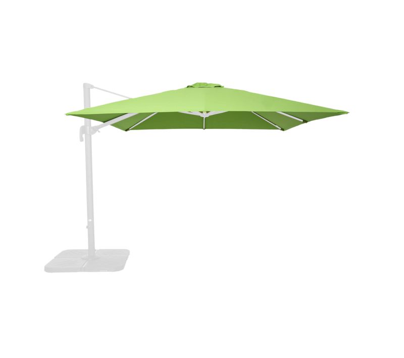 Toile Pour Parasol Déporté 3x3m Vert Malaga