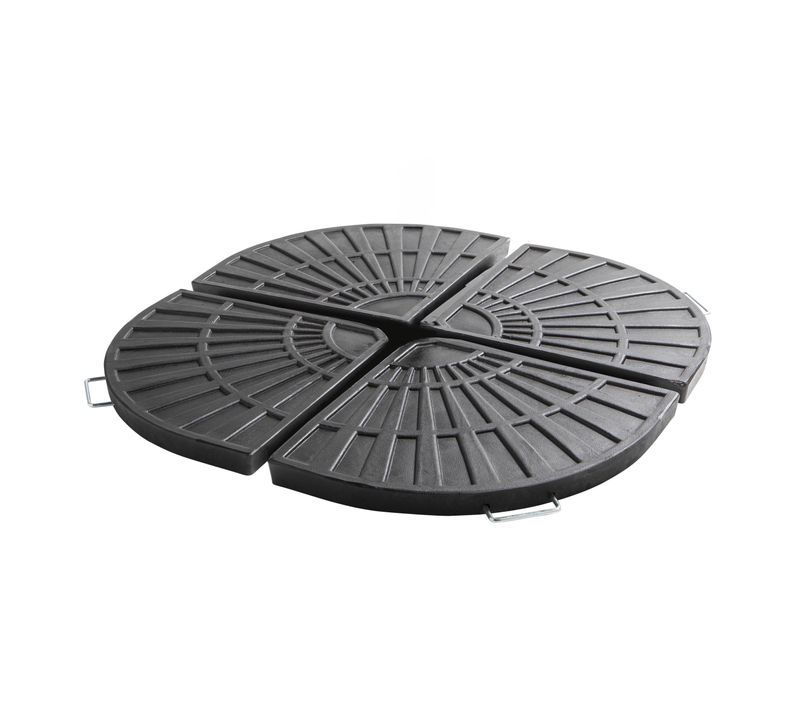 Lot De 4 Dalles De Parasol Lestées