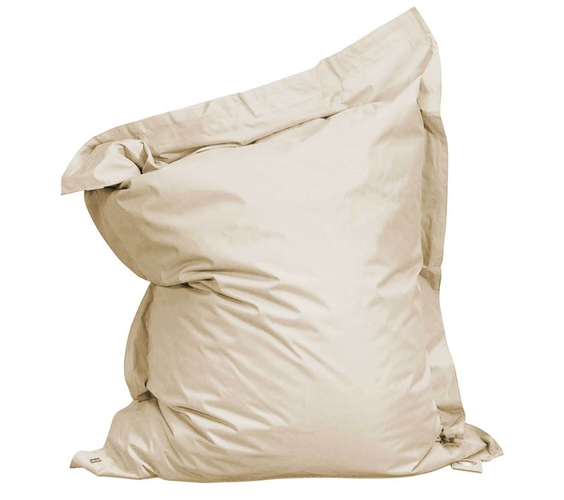 Housse Vide De Coussin De Sol XXL Ivoire Solys