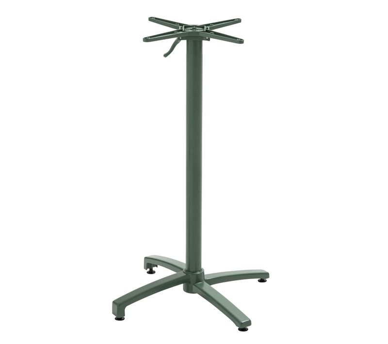 Pied Pour Table Inclinable 108 Cm En Aluminium Vert Foncé Klipo Klipo