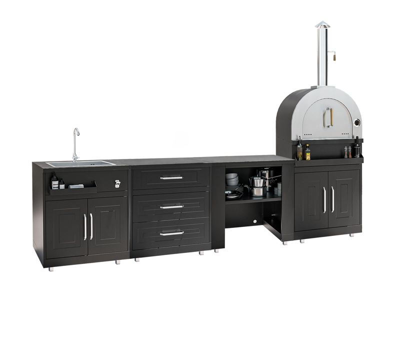 Cuisine D'extérieur 4 éléments Avec Four à Pizza Memphis