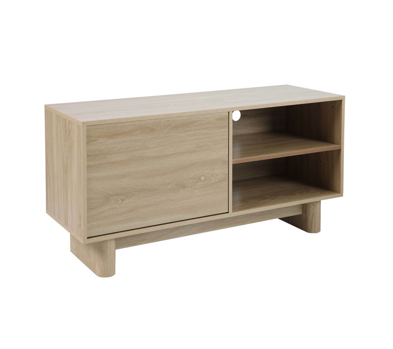 Meuble TV 120 Cm Scandinave Bois Clair