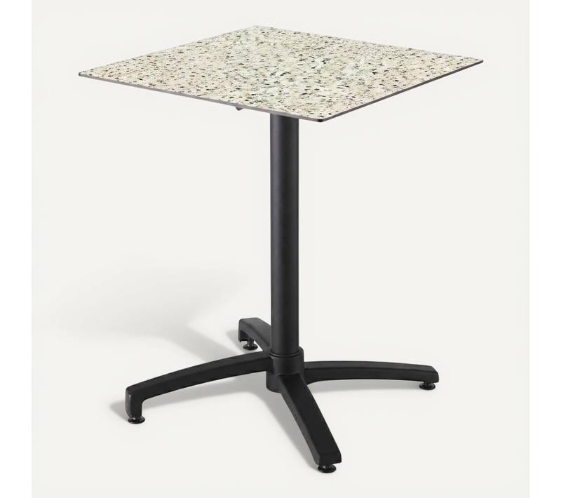 Table De Terrasse 70 Cm Inclinable Stratifié Terrrazzo Opéra