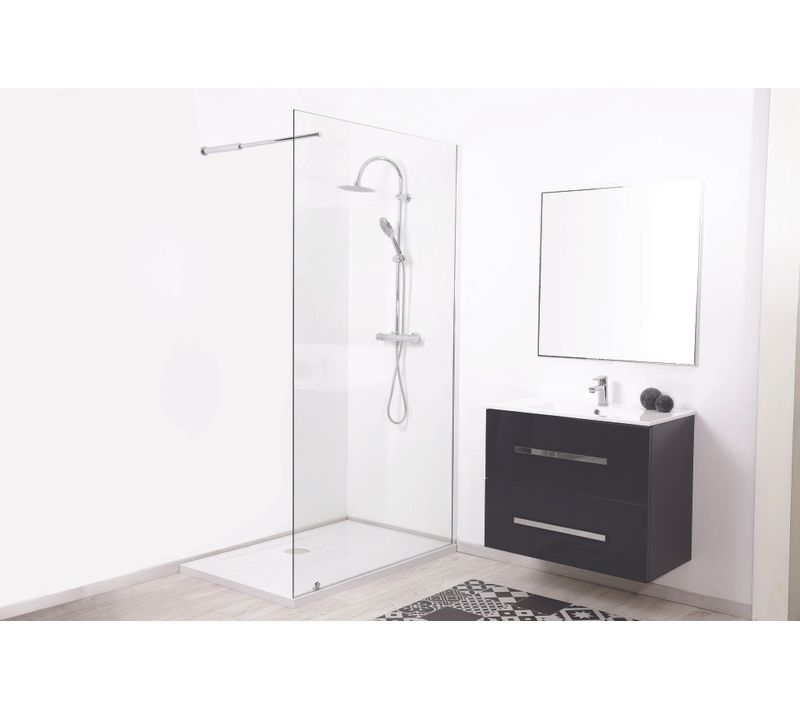 Receveur De Douche  Bull - 90x120cm - Smc - Blanc - Extra-plat
