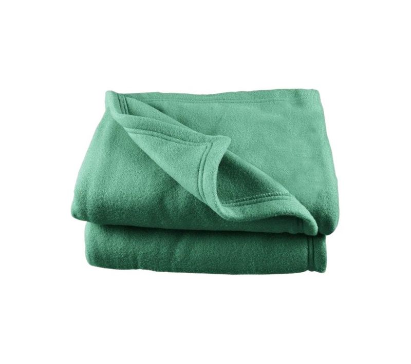Couverture Polaire 240 X 260 Cm Tilleul "grande Largeur" - Vert - 240x260 Cm