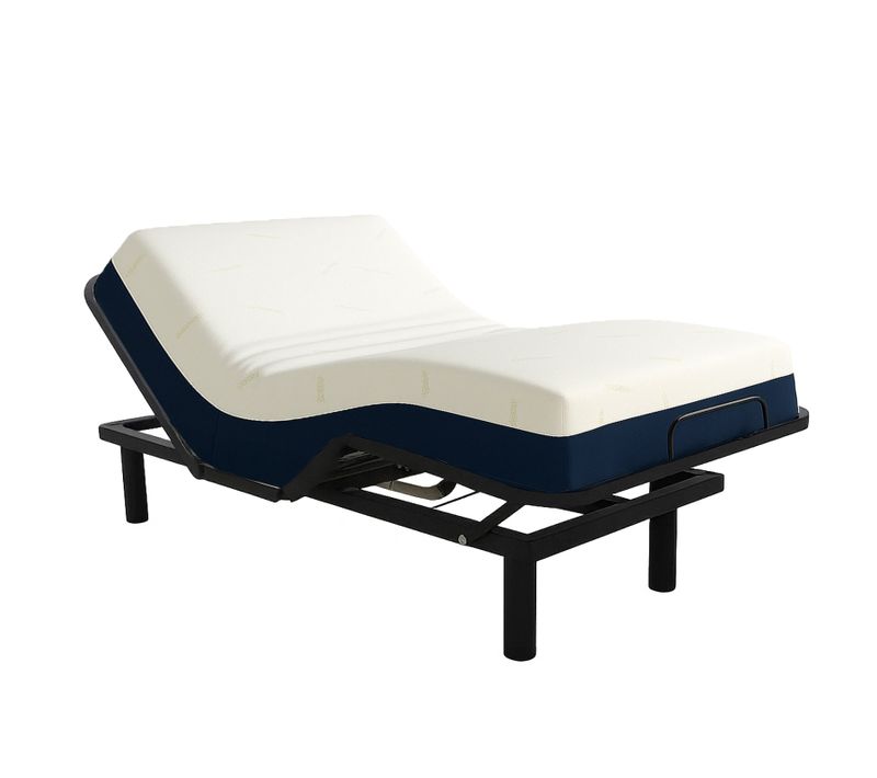 Ensemble Literie Électrique Orthoflex Et Matelas Relaxation 100x200 Cm