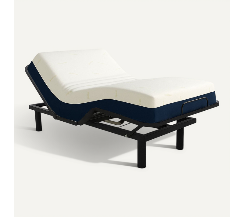 Ensemble Literie Électrique Orthoflex Et Matelas Relaxation 100x200 Cm