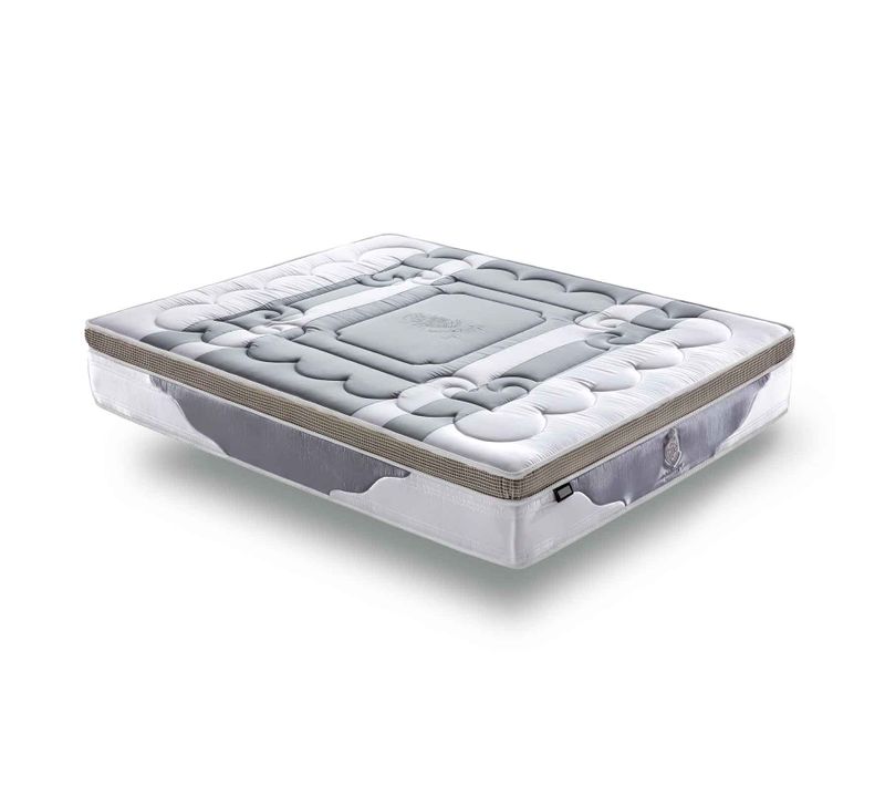 Matelas Platinium 180x200 Cm - 32 Cm - Latex, Mémoire De Forme Et Ressorts Ensachés