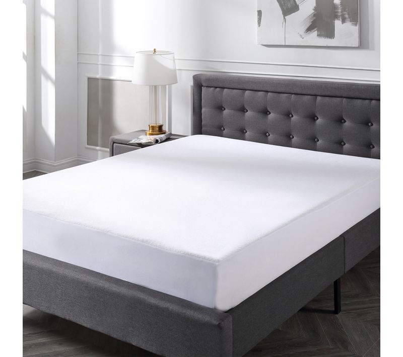 Protège Matelas Waterproof 70x200 Cm - Respirant Et 100% Imperméable - Grand Bonnet 30 à 40 Cm