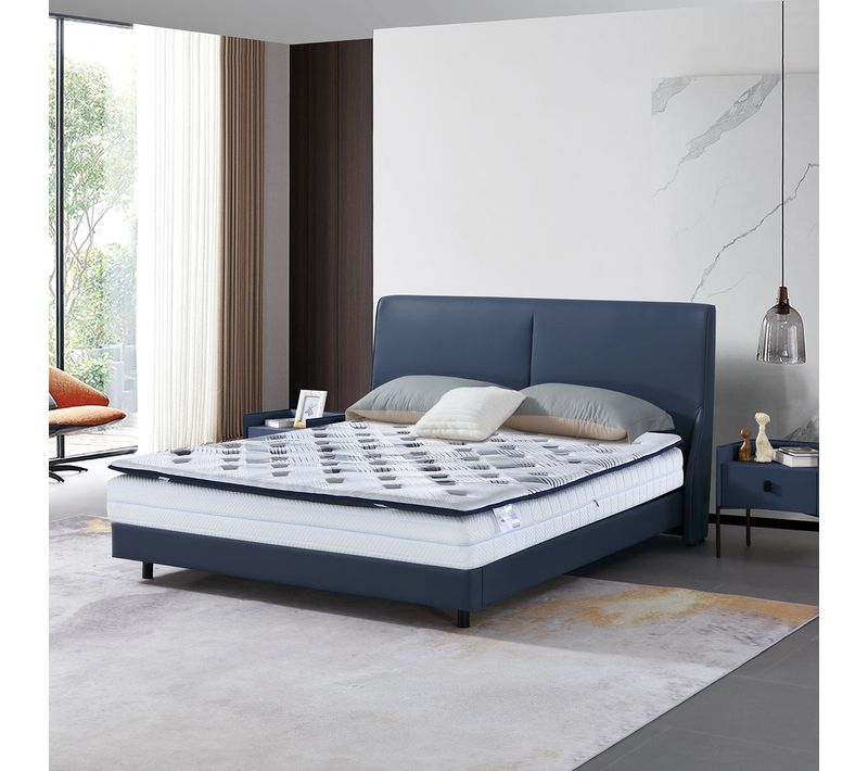Surmatelas 180x200 Cm Everest Rafraîchissant - Mémoire De Forme - Tissu Cool Fabric