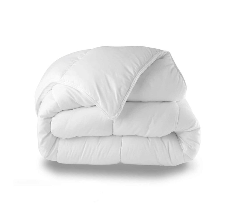 Couette Légère 240x260 Cm Plume - 100% Plumes Naturelles De Canard, Garnissage 200g/m2