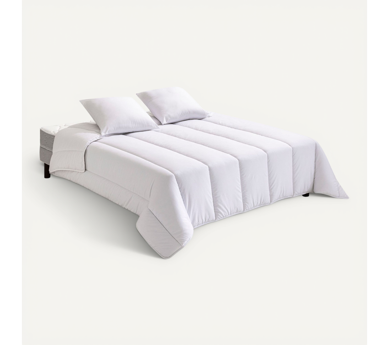 Pack Couette Tempérée 260x240 Et Oreillers 60x60