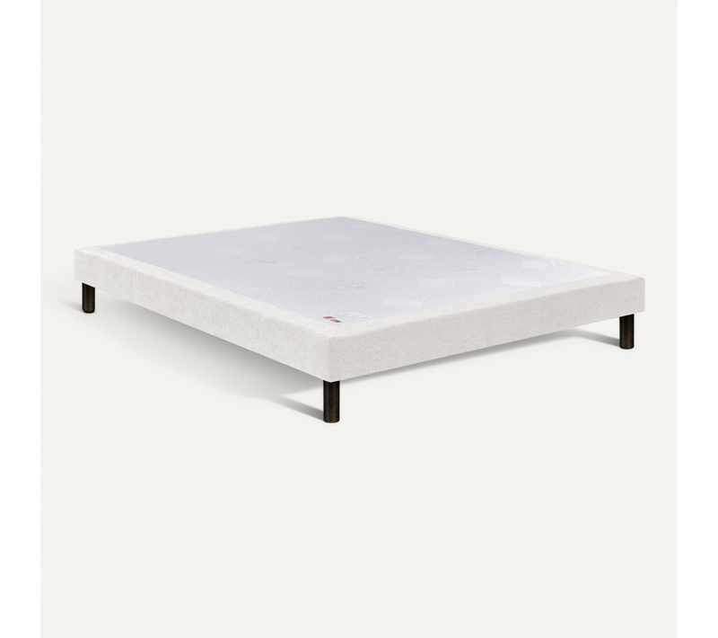 Sommier Confort Ferme Nature Chenillé Lin 120x190