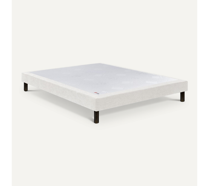 Sommier Confort Ferme Nature Chenillé Lin 80x200