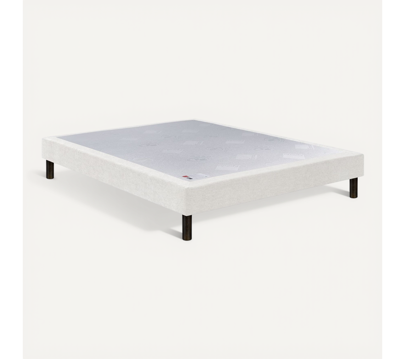Sommier Confort Médium Nature Chenillé Lin 140x190