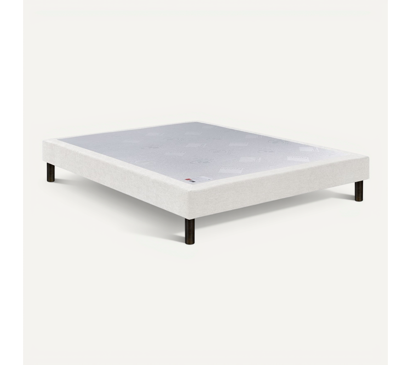 Sommier Confort Médium Nature Chenillé Lin 90x200