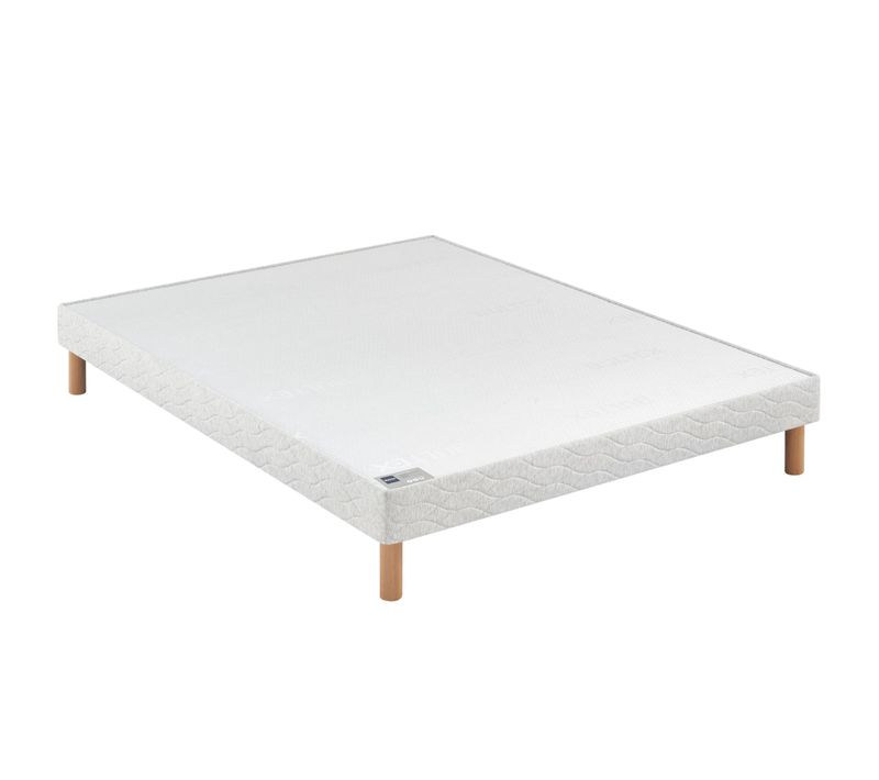 Sommier Tapissier à Lattes Recouvertes 14 Cm Power 160x190 Cm
