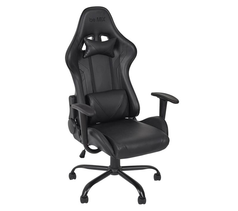 Fauteuil De Bureau Noir Avec Rembourrages - Twitch