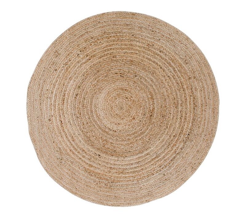 Tapis Rond Ø180cm En Fibre De Jute Naturel - Thane