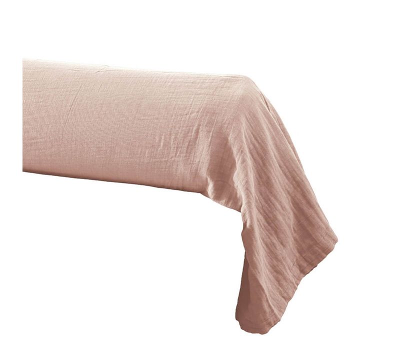 Taie De Traversin 43x185cm Gaze De Coton Guimauve - Ourea