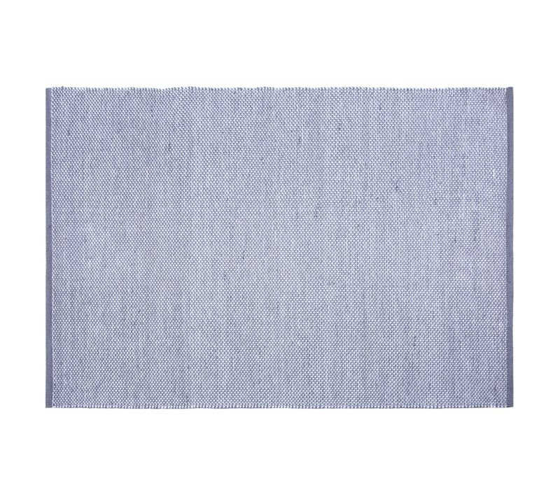 Tapis 120x170cm Pet Recyclé Toucher Laine Galet - Damius
