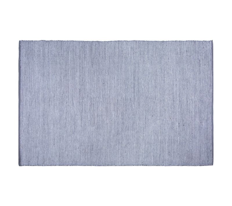 Tapis 160x230cm Pet Recyclé Toucher Laine Galet - Damius