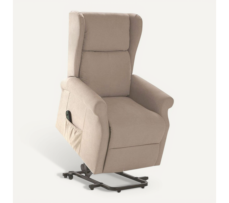 Andora - Fauteuil Relax Releveur Electrique Tissu Beige