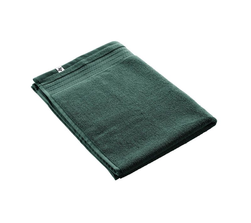 Tapis De Bain 50x70cm En Coton Bio Coloris Emeraude - Emma