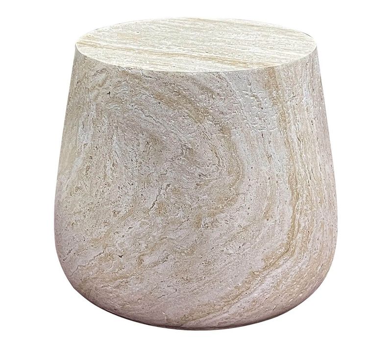 Bout De Canapé En Fibre D'argile Naturelle - Ronny