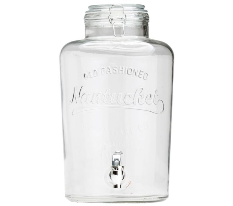 Distributeur à Boisson En Verre 8,7l Avec Robinet - Drunk