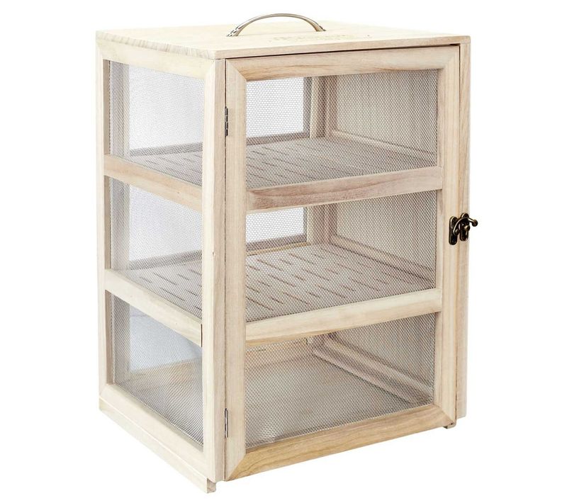 Boîte Garde-manger En Bois Et Grillage Fin - Gardian