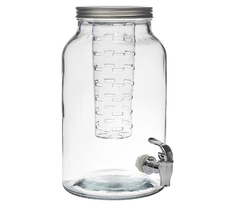 Distributeur à Boisson En Verre 5,5l Avec Infuseur Et Robinet - Shin