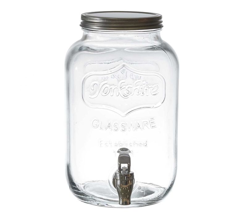 Distributeur à Boisson En Verre 4l Avec Robinet - Madas