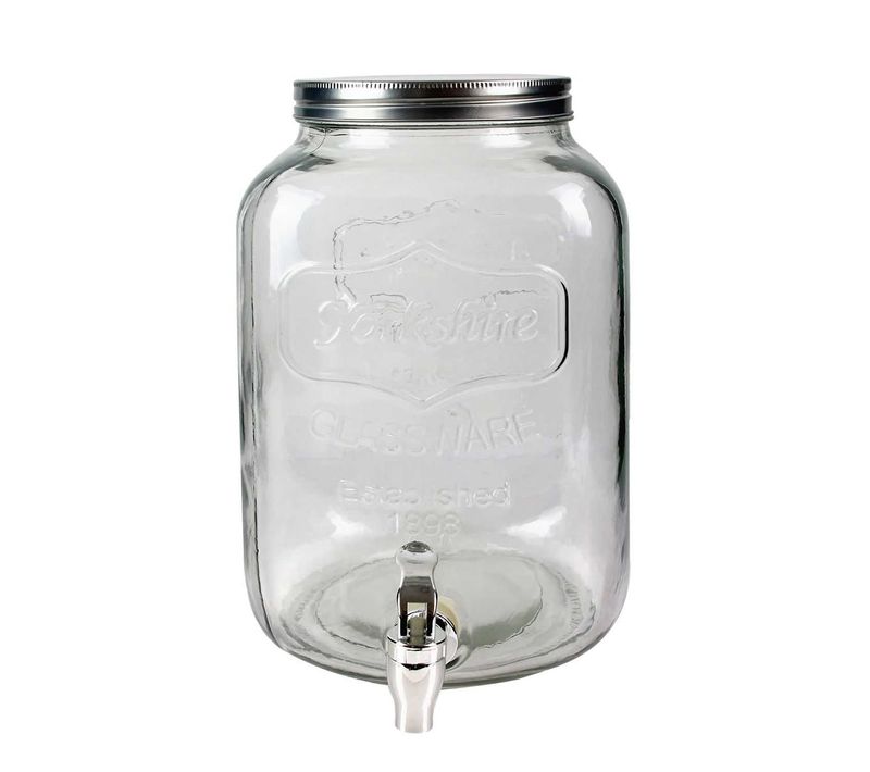 Distributeur à Boisson En Verre 8l Avec Robinet - Madas