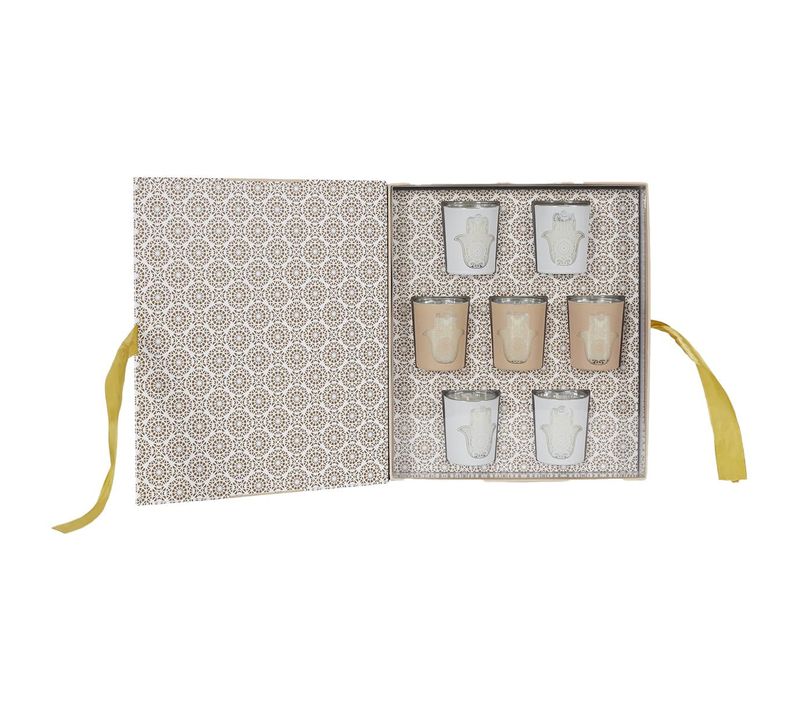 Coffret De 7 Bougies Parfumées Senteurs D'orient - Tanger