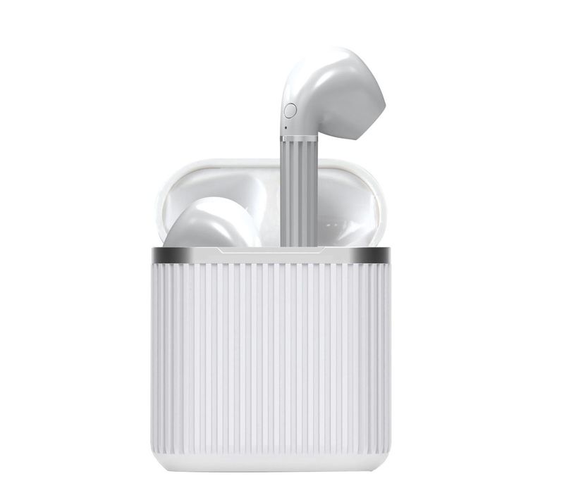 Ecouteurs Earbox Classiques Sans Fil Blanc